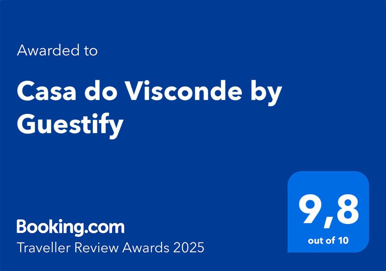 귀마레스 Casa Do Visconde By Guestify 아파트 외부 사진